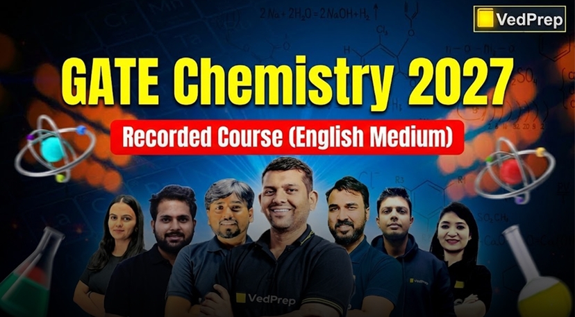 GATE Chemistry 2027: Recorded Course (English Medium)