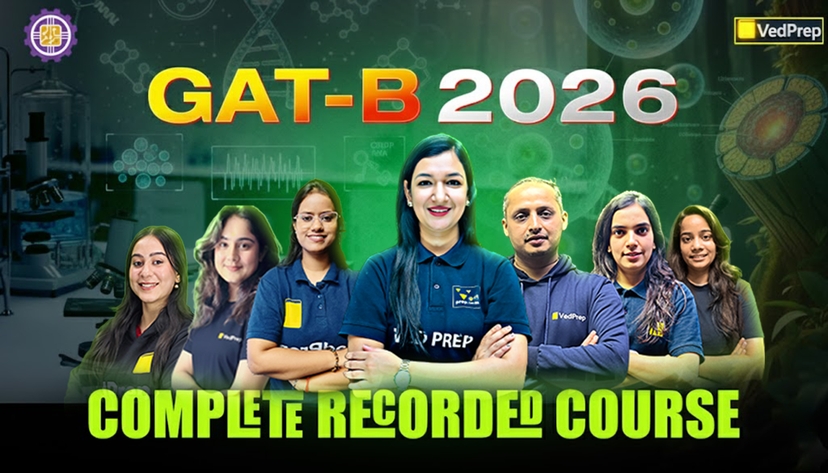 GAT B 2026: Complete Recorded Course