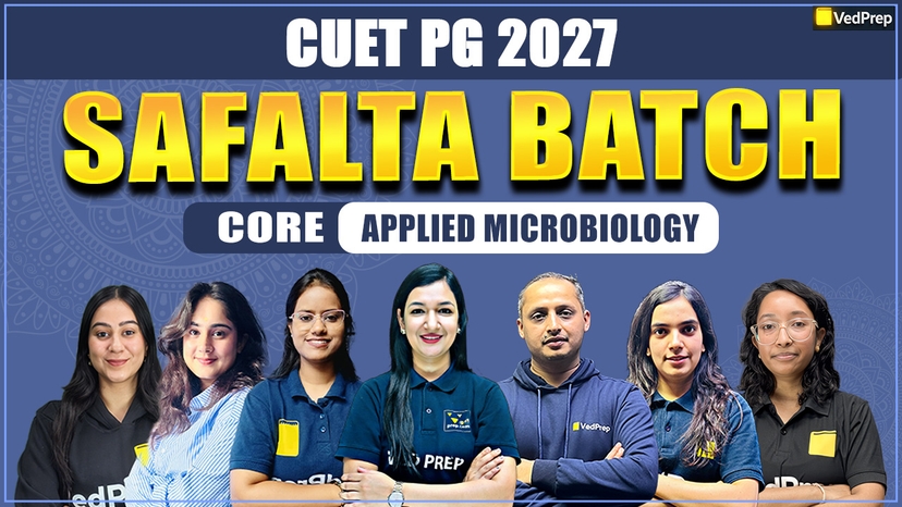 SAFALTA CUET PG  2027 Applied Microbiology : Safalta Core Online Learning Course