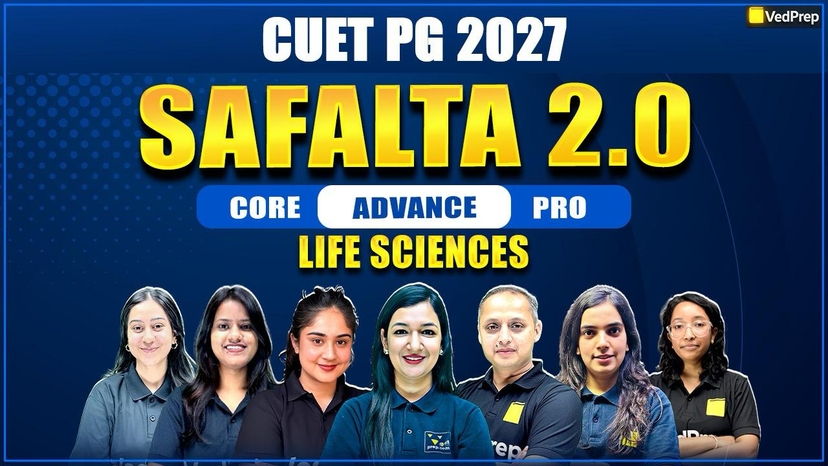 Safalta 2.0 CUET PG Life Sciences 2027: Online Learning Course