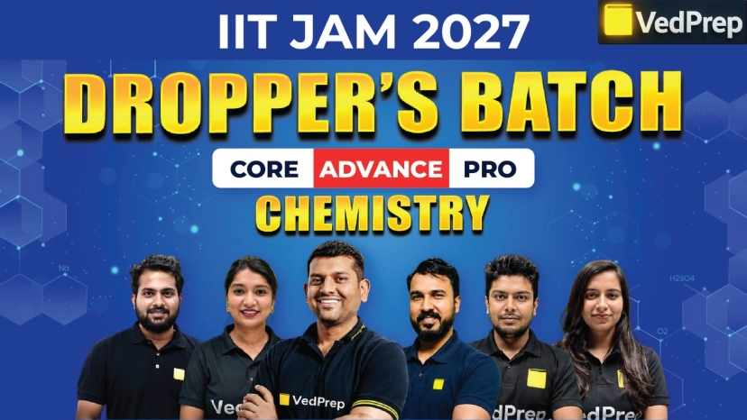 Dropper's Batch IIT JAM Chemistry 2027: Complete Recorded Course
