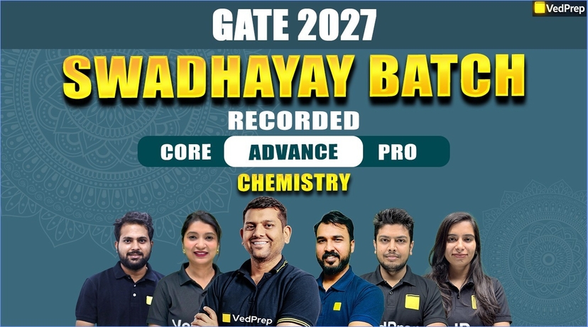Swadhyay Batch GATE Chemistry 2027: Complete Recorded Course