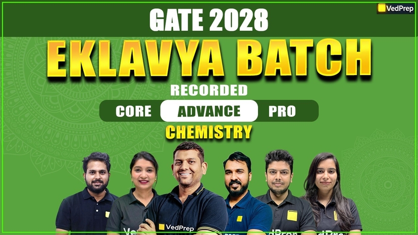 Eklavya Batch GATE Chemistry 2028: Complete Recorded Course