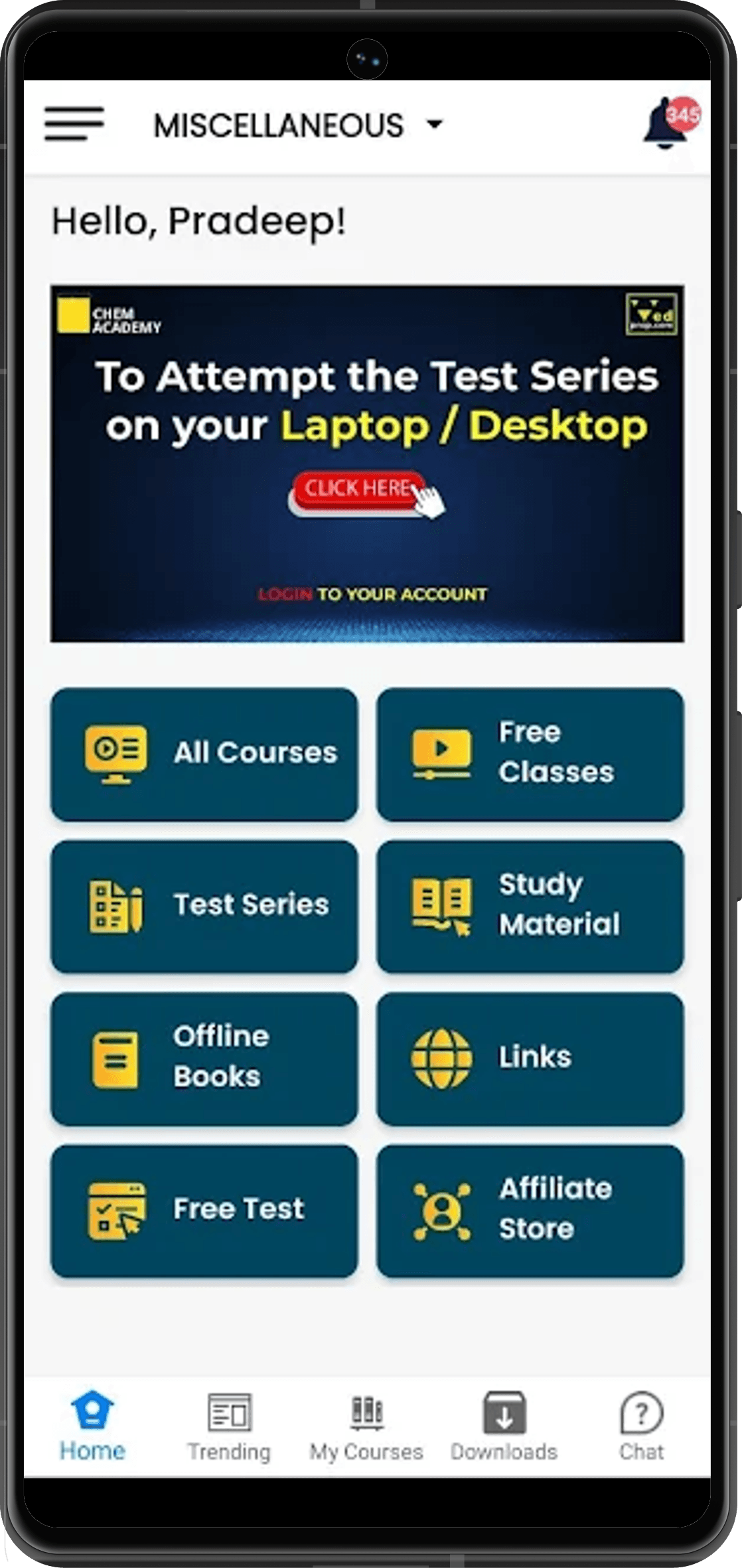 VedPrep App Preview