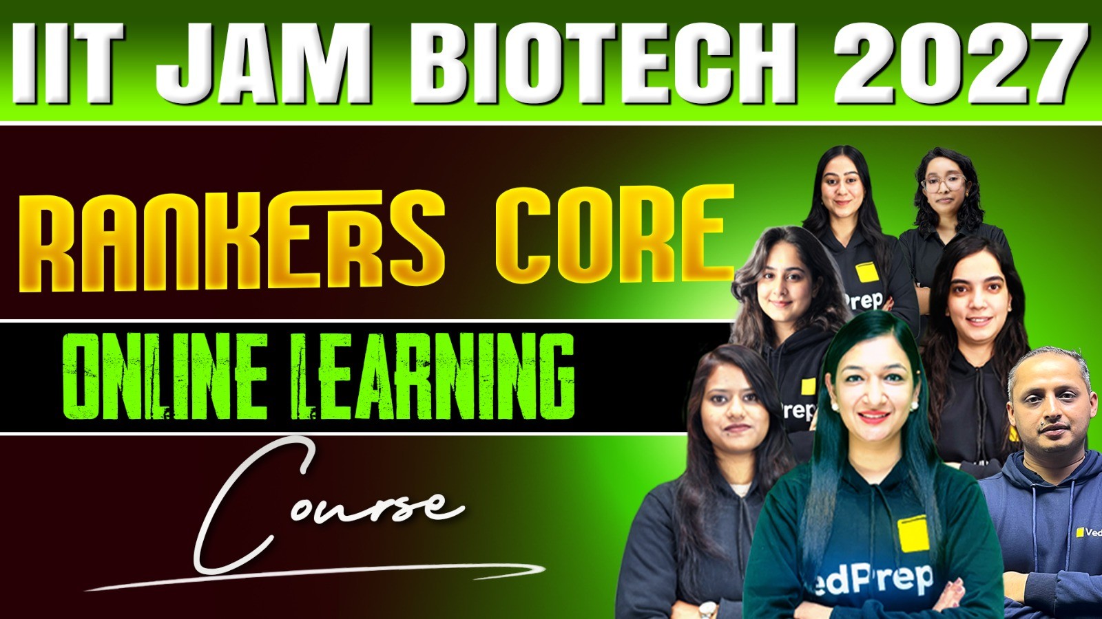 IIT JAM Biotech 2027: Rankers Core Online Learning Course