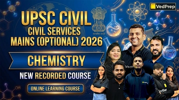 UPSC Civil Services Chemistry Mains (Optional) 2026: New Recorded Course