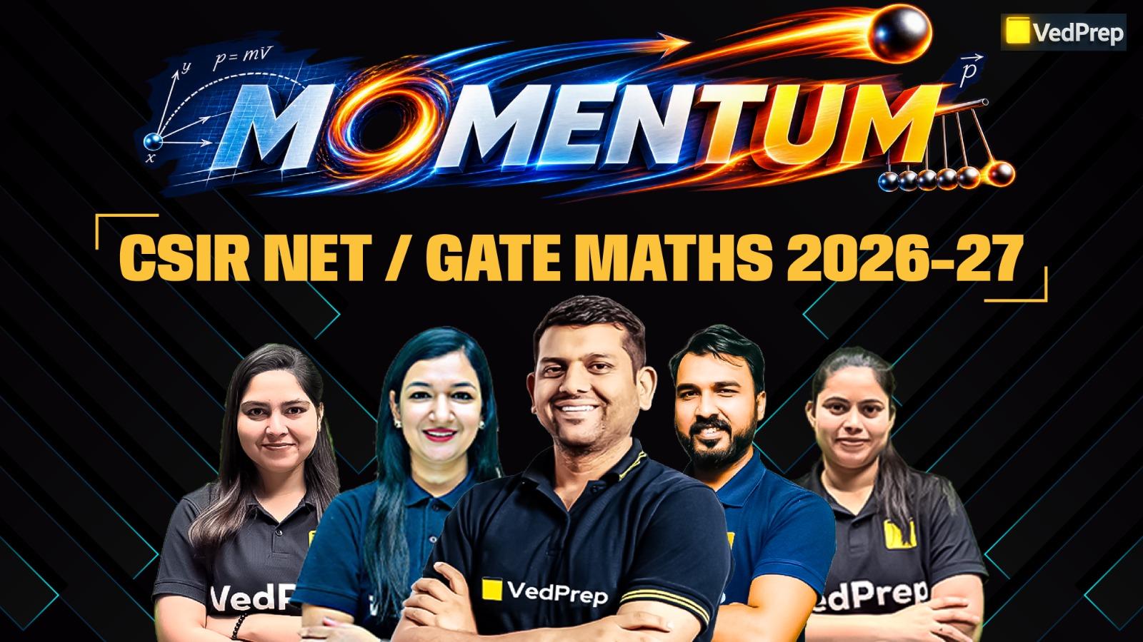 Momentum CSIR NET / GATE Maths 2026-27