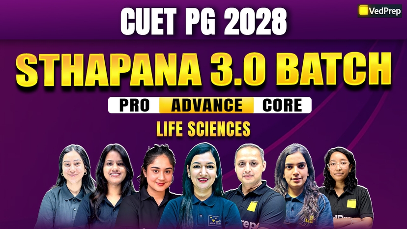 Sthapana 3.0 CUET PG Life Sciences 2028: 2 Year Online Learning Course
