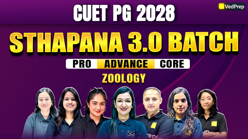 Sthapana 3.0 CUET PG Zoology 2028: 2 Year Online Learning Course
