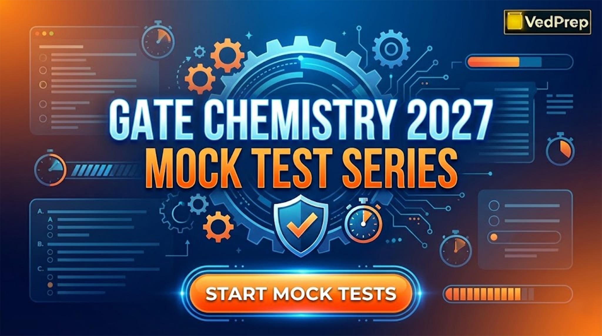 GATE Chemistry 2027: Mock Test Series