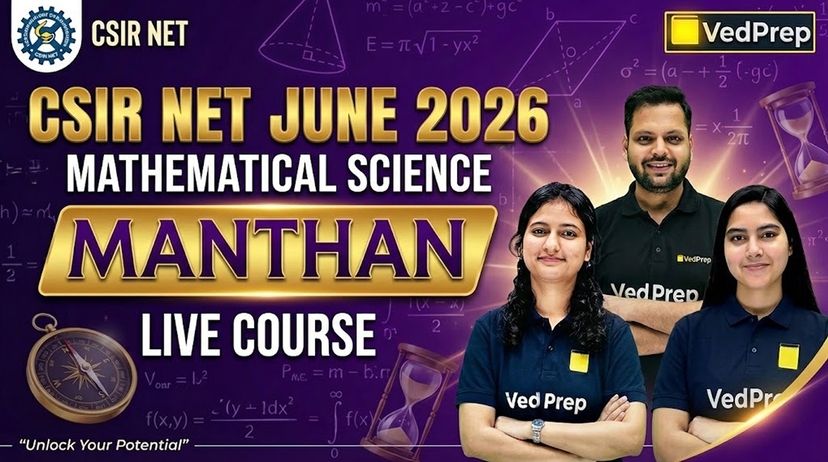 CSIR NET Mathematical Sciences June 2026: Manthan Live Course