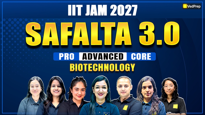 Safalta 3.0 IIT JAM Biotech 2027: Online Learning Course