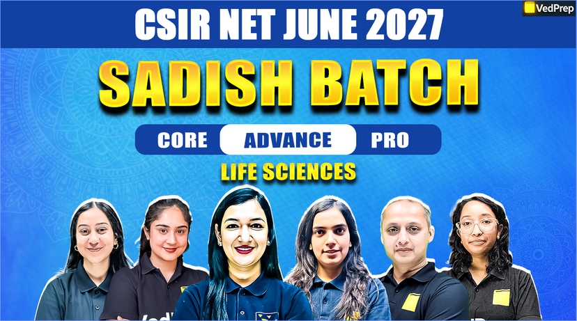 Sadish CSIR NET Life Sciences June 2027: Online Learning Foundation Course