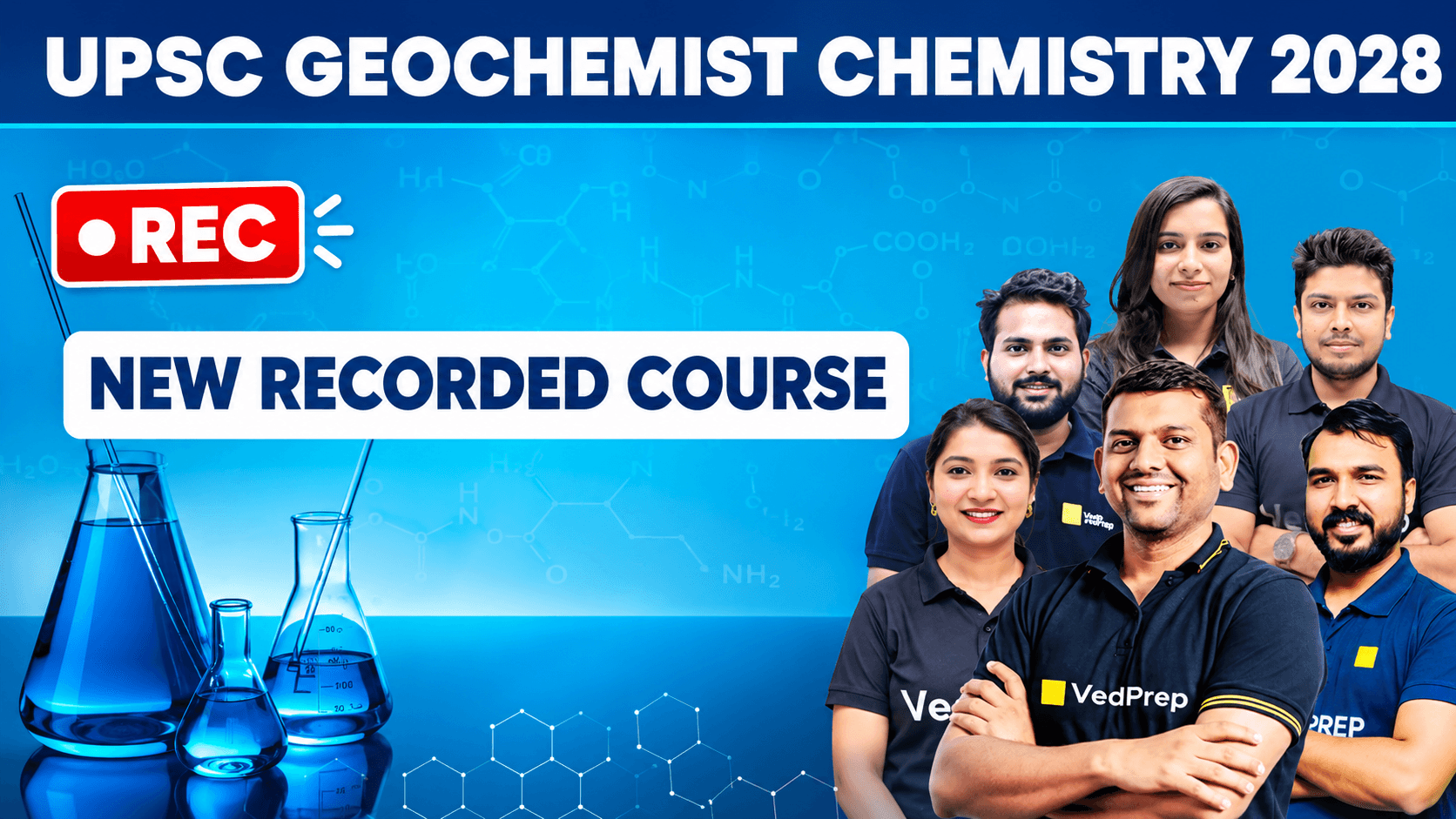 UPSC Geochemist Chemistry 2028: New Recorded Course