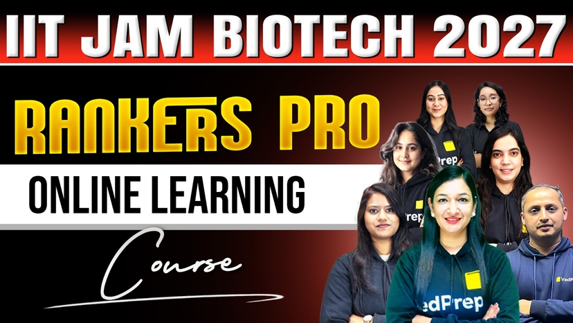 IIT JAM Biotech 2027: Rankers Pro Online Learning Course