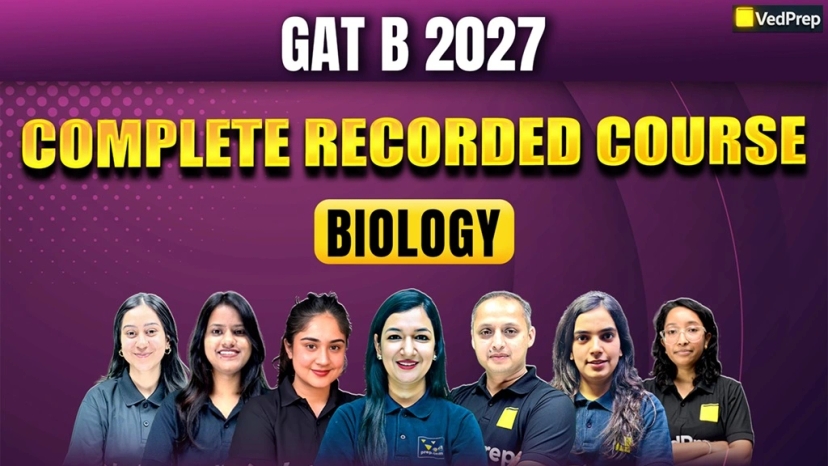 GAT B 2027: Complete Recorded Course (Biology)