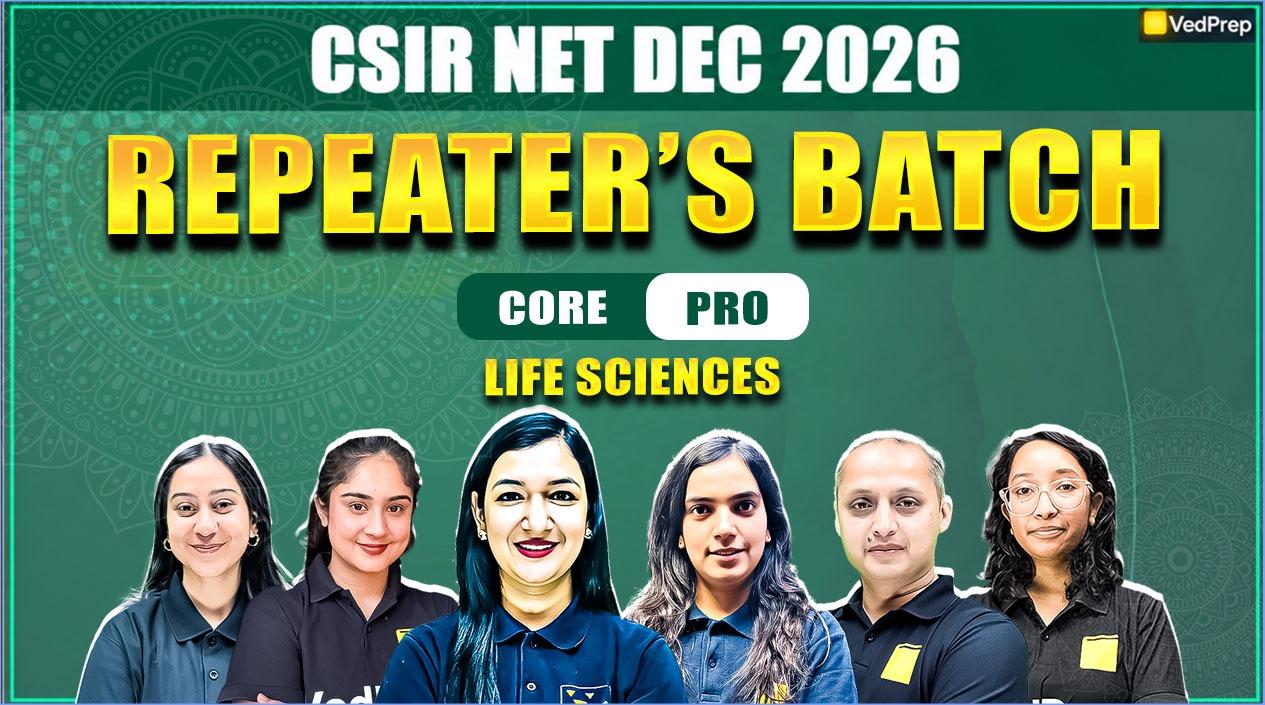 Repeater's Batch CSIR NET Life Sciences Dec 2026 : Complete Recorded Course