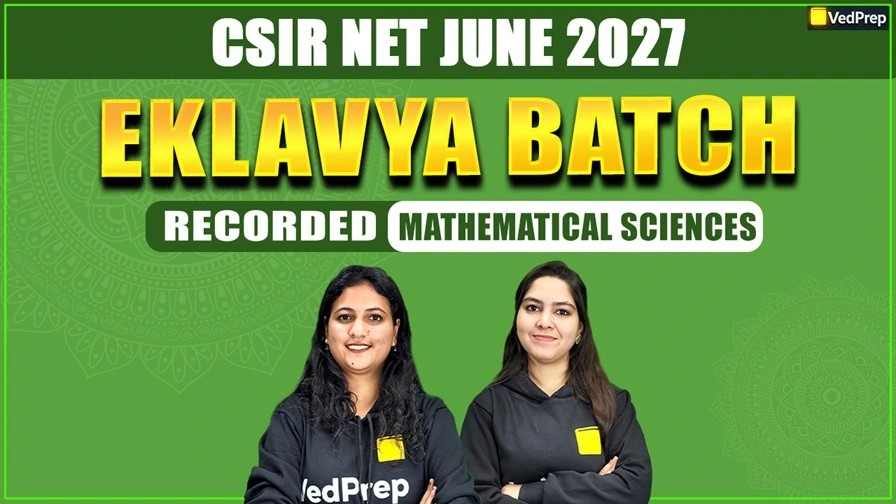 Eklavya BATCH CSIR NET Mathematical Sciences June 2027: Complete Recorded Course