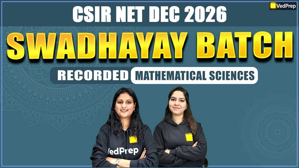 Swadhyay BATCH CSIR NET Mathematical Sciences Dec 2026 Complete Recorded Course