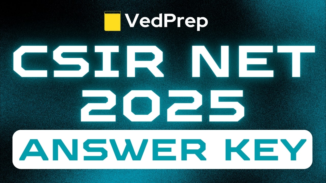 CSIR NET Answer Key