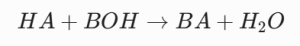 Acid-base titrations