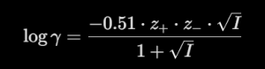 Activity Coefficient