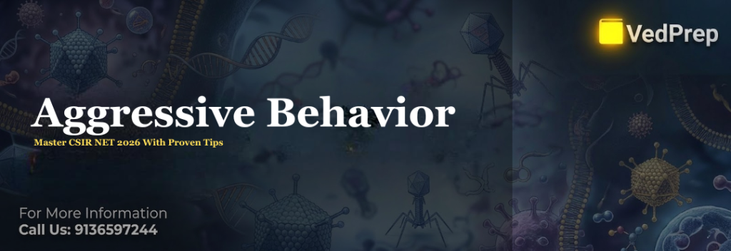 Aggressive Behavior: Master CSIR NET 2026 With Proven Tips - Vedprep ...