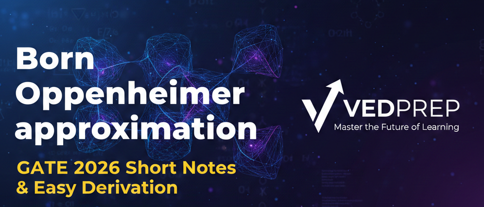Born Oppenheimer approximation