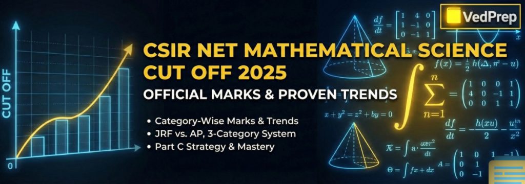 CSIR NET Mathematical Science Cut Off 2025