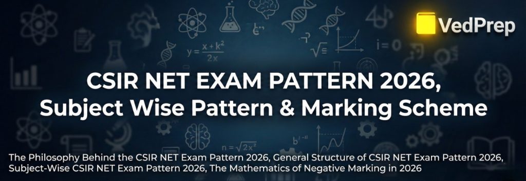 CSIR NET Exam Pattern 2026