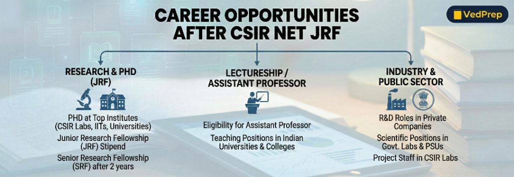 after qualifying csir net jrf