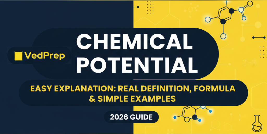 Chemical Potential Easy Explanation