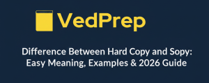 Difference Between Hard Copy and Soft Copy: Easy Meaning, Examples ...