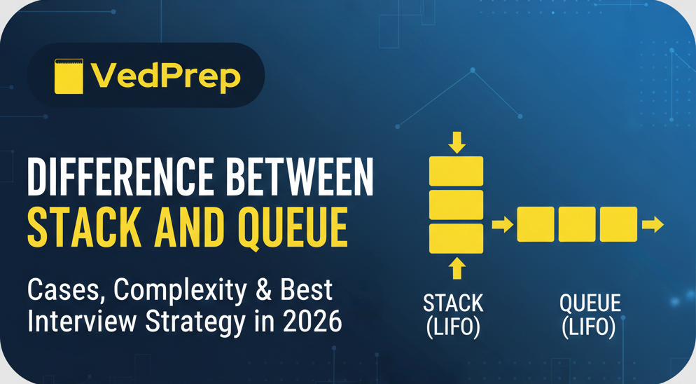 Difference Between Stack and Queue