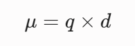 Dipole moments