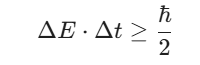 Energy Time Relationship