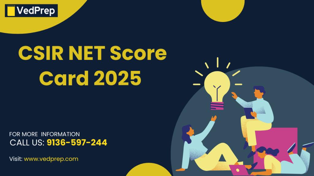 CSIR NET Score Card 2025