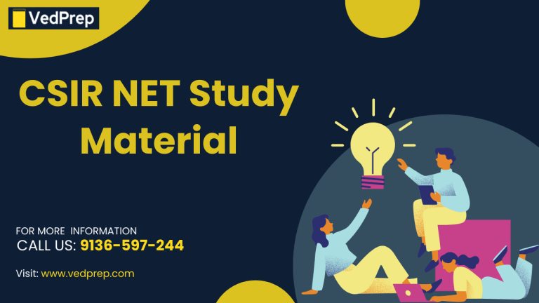 CSIR NET Study Material