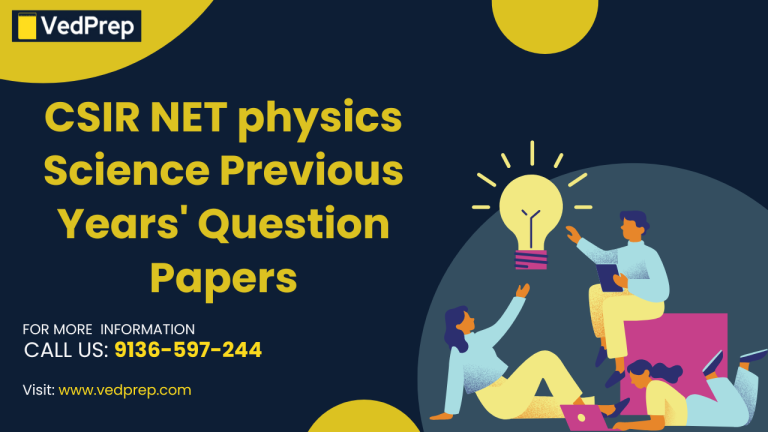 CSIR NET physics Science Previous Years Question Papers