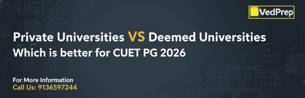Private Universities VS Deemed Universities