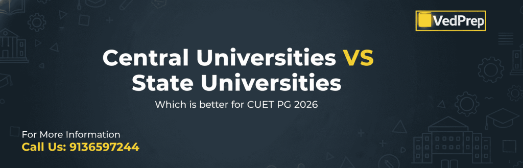 Central Universities VS State Universities