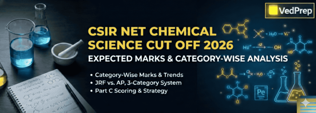 CSIR NET Chemical Science Cut Off 2026