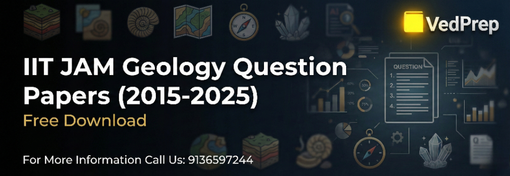 IIT JAM Geology Question Papers