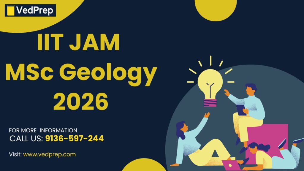 IIT JAM MSc Geology 2026