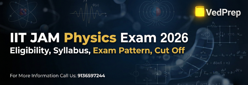 IIT JAM Physics Exam 2026 Eligibility, Syllabus, Exam Pattern, Cut Off