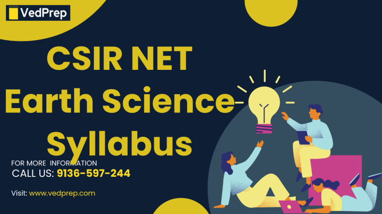 CSIR NET Earth Science Syllabus