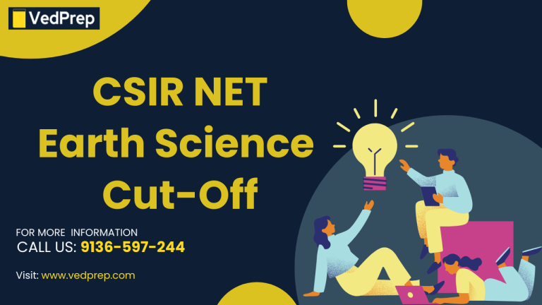 CSIR NET Earth Science Cut-Off 2026