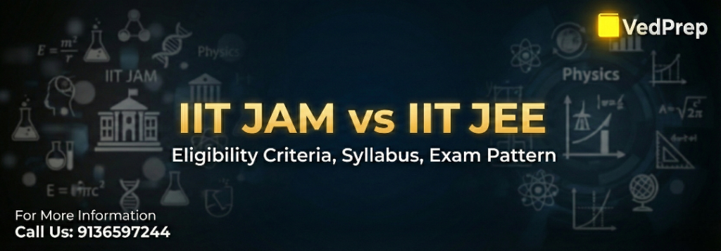 IIT JAM vs IIT JEE Eligibility Criteria, Syllabus, Exam Pattern