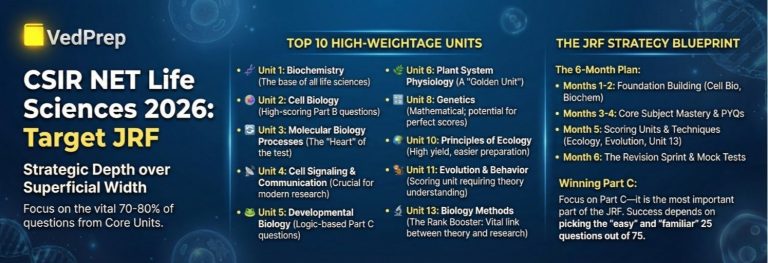 CSIR NET Life Sciences 2026