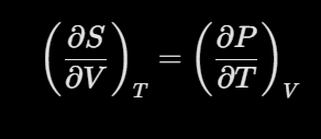 Maxwell's relations